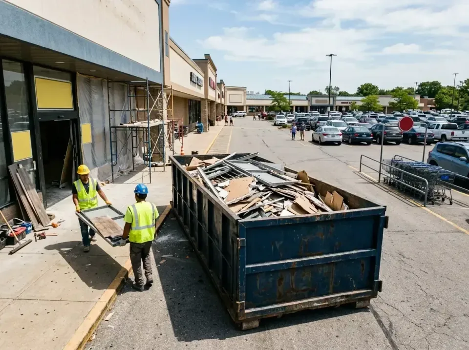 retail-store-renovation-debris-003 — frequently asked questions, Roll-off Dumpster Rentals in Cedar Mill, OR